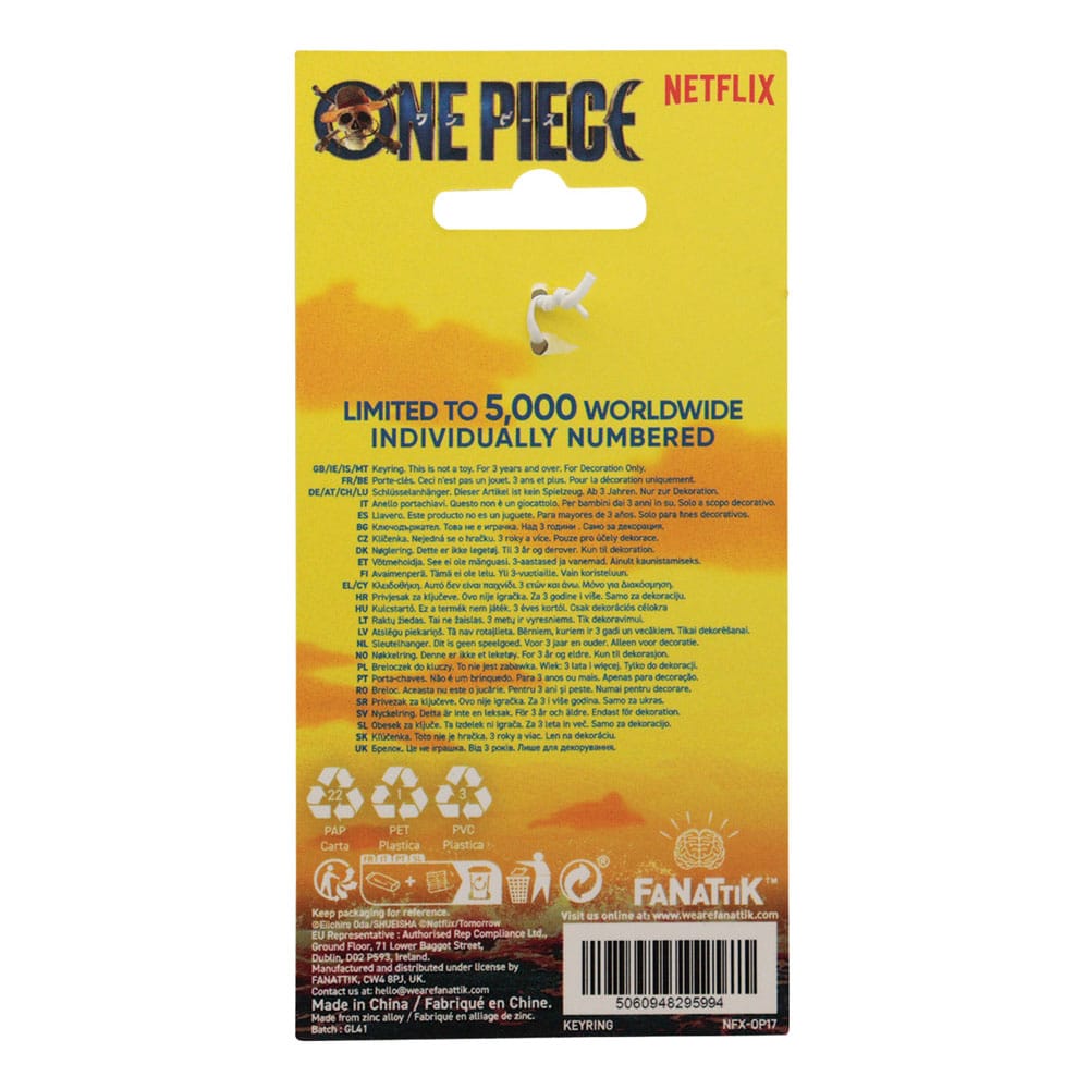 ONE PIECE NETFLIX - Coo - Limited Edition Keyring