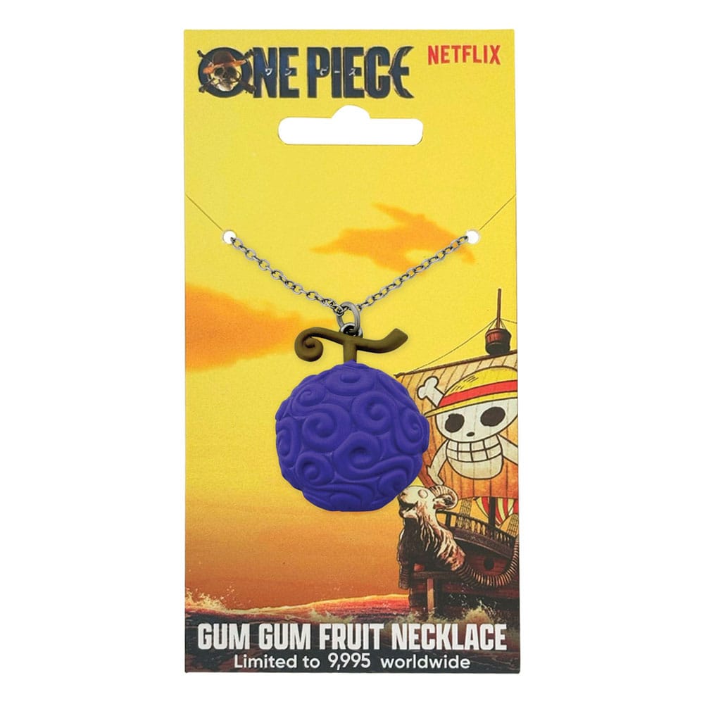 ONE PIECE NETFLIX - Gum Gum Fruit - Limited Edition Necklace