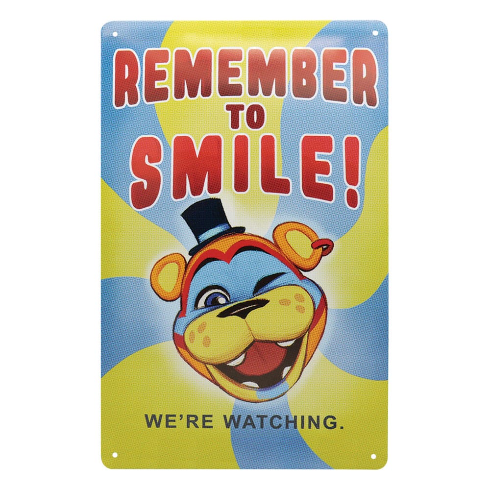 [PREORDER] FIVE NIGHTS AT FREDDY'S - Fazbear - Tin Sign '30x20cm'