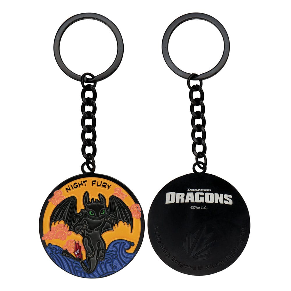 [PREORDER] HOW TO TRAIN YOUR DRAGON - Night Fury - Limited Edition Keyring