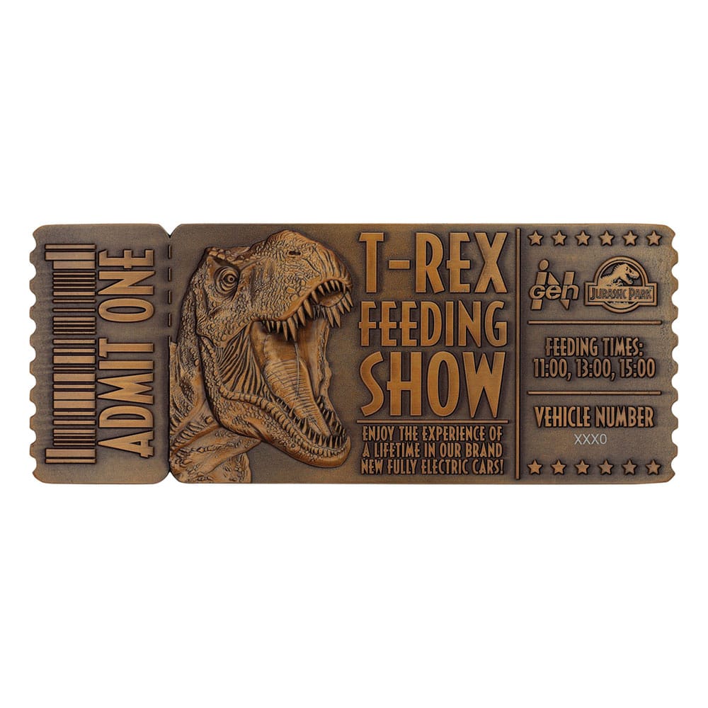 JURASSIC PARK - Feeding Show Ticket - Limited Edition