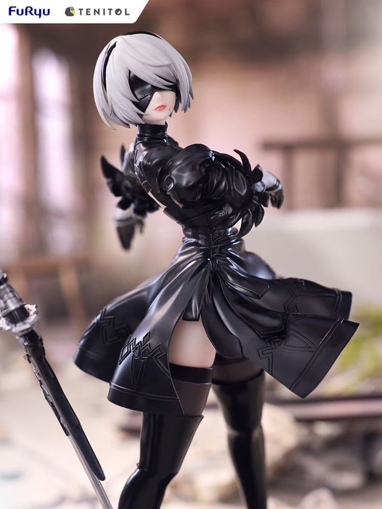NIER AUTOMATA - 2B Ver1.1a - Statue Tenitol 22cm