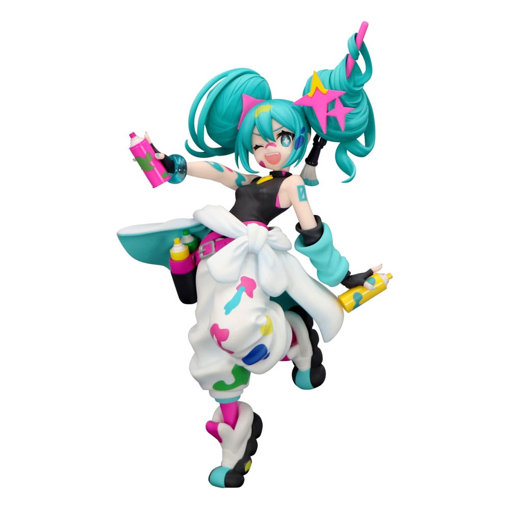 [PREORDER] HATSUNE MIKU - Trio Try It Miku Paint Girl - Statue 23cm