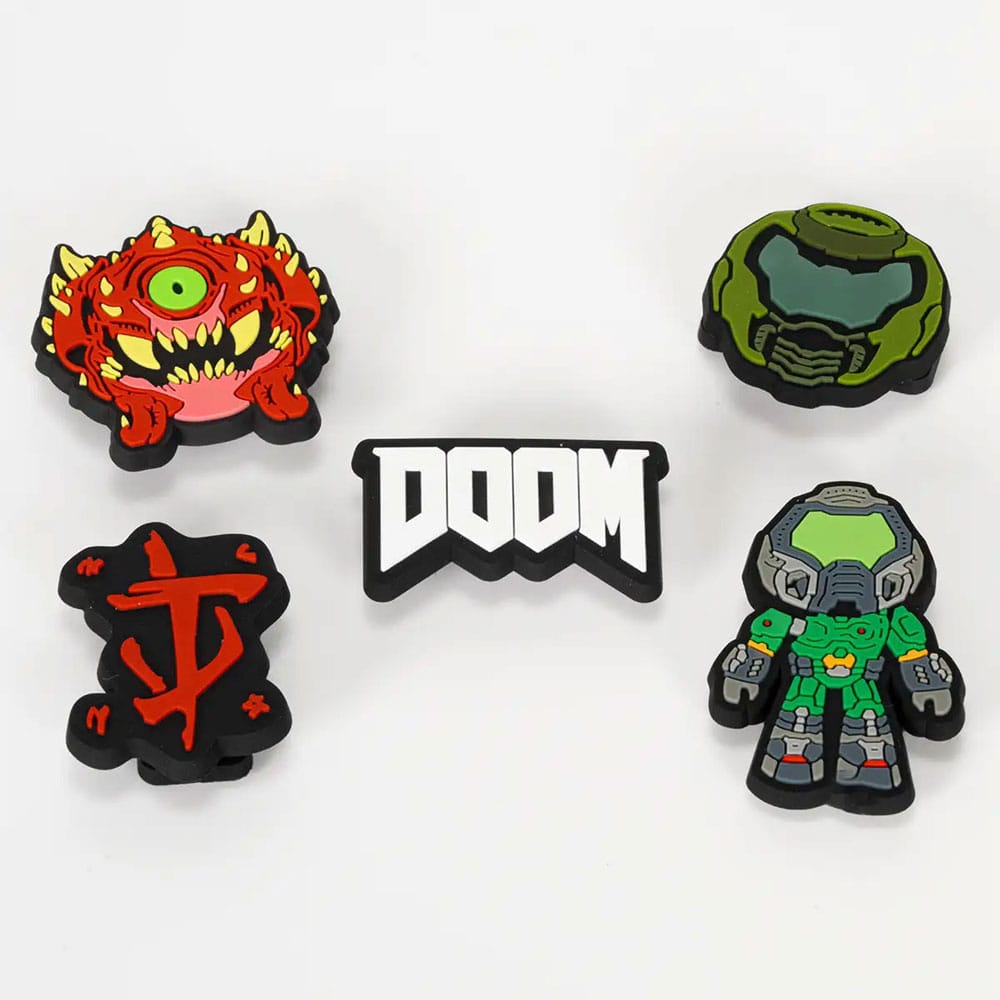 [PREORDER] Doom Clog Charms 5-Pack Run and Fun
