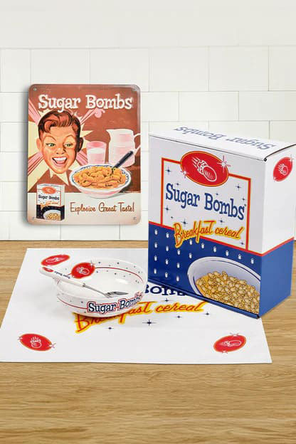 [PREORDER] Fallout Breakfast Set Bowl with spoon Sugar Bombs
