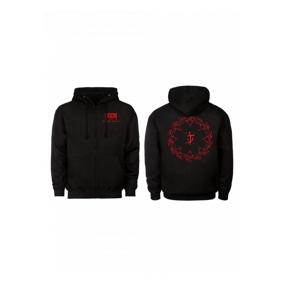 [PREORDER] Doom The Dark Ages Hooded Sweater Analog Shield Size L