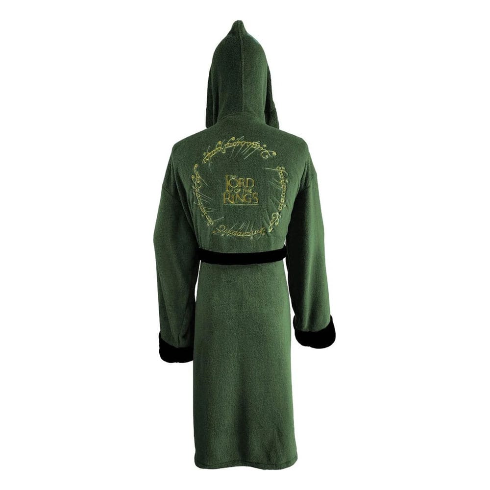 [PREORDER] Lord of the Rings Fleece Bathrobe Elven Green & Gold