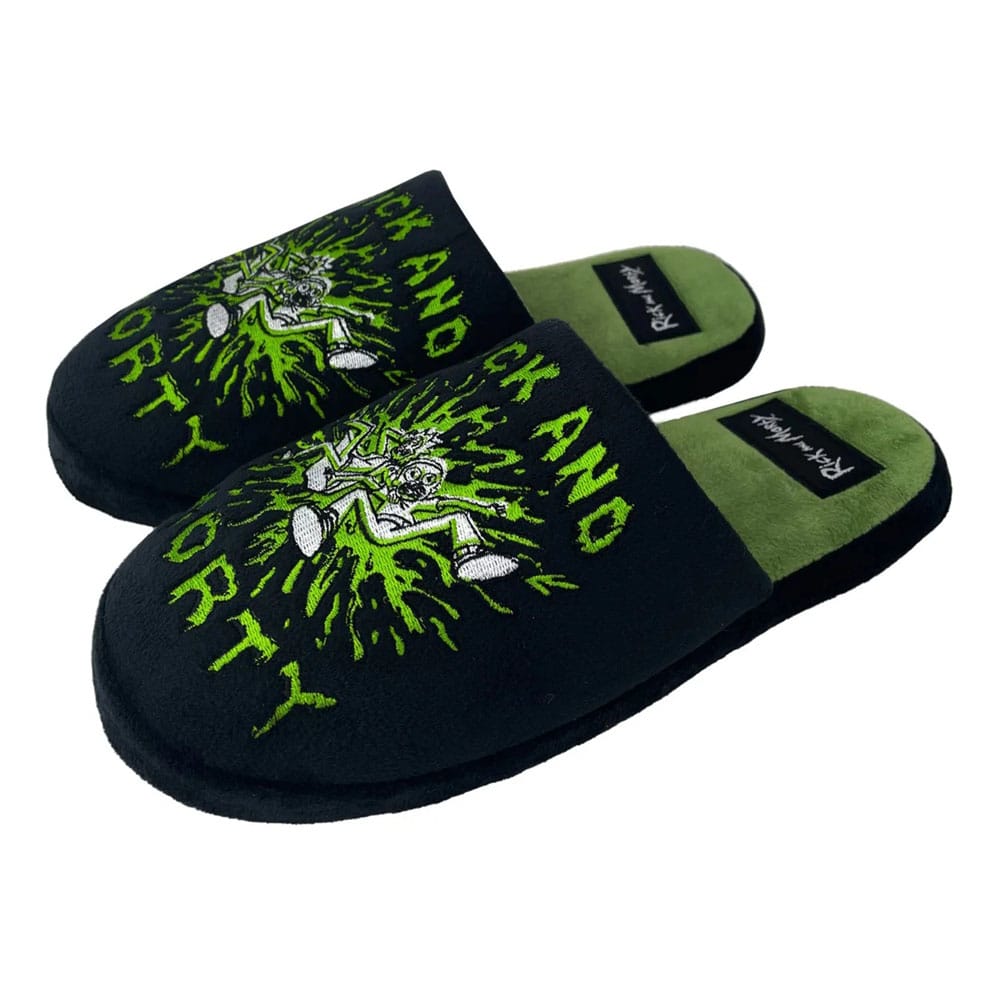 RICK & MORTY - Mule Slippers - Splat UK 8-10