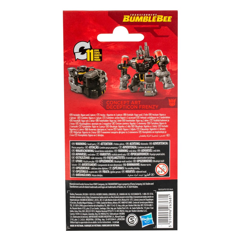 TRANSFORMERS BUMBLEBEE - Frenzy - Figure Studio Series Core 9cm