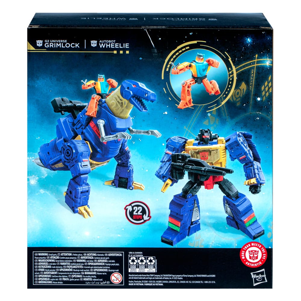 TRANSFORMERS - Grimlock & Wheelie - Figure Age of the Primes 19cm