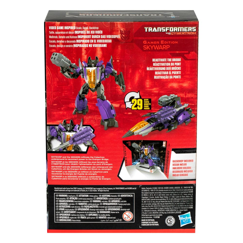 TRANSFORMERS - Skywarp - Figure Studio Series Voyager Class 17cm