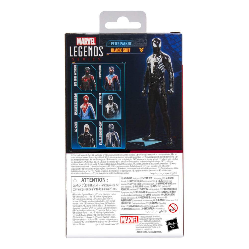 [PREORDER] MARVEL -Peter Parker Black Suit "Gamerverse" -Fig. Legends Series 15cm