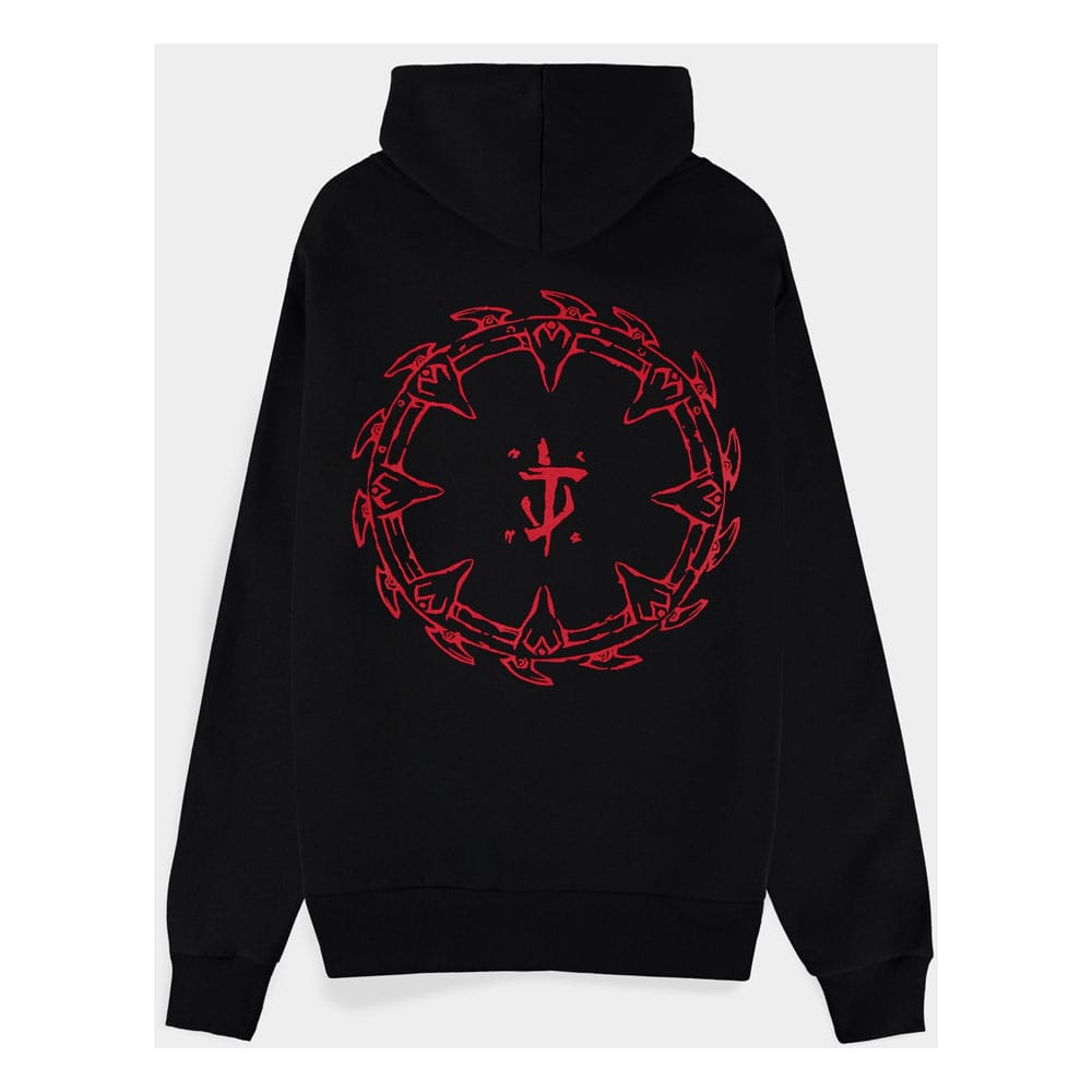 Doom Hoodie Doom Zipper Symbol Size S