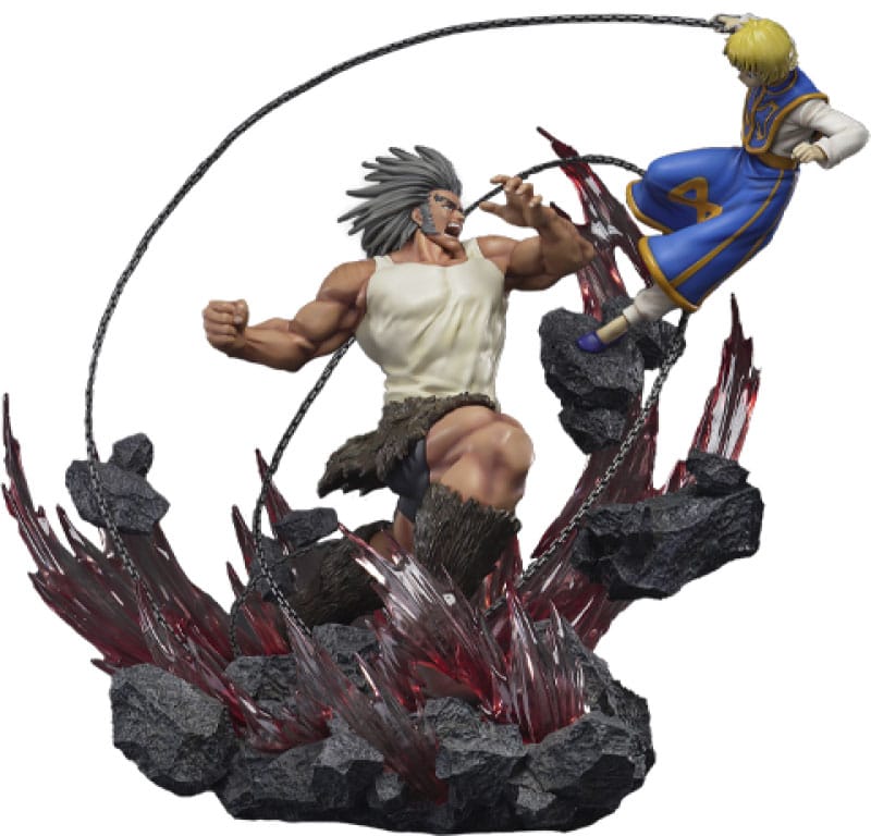 [PREORDER] Hunter x Hunter Elite Dynamic Statue 1/6 Kurapika Vs Uvogin 61 cm