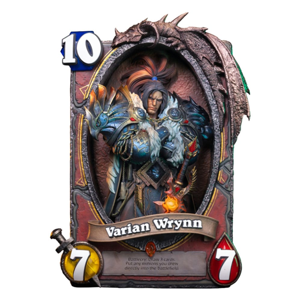 [PREORDER] Hearthstone 3D Art Frame Statue Varian Wrynn 31 cm