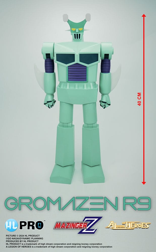 [PREORDER] Mazinger Z Legion of Heroes Vinyl Figure Gromazen R9 40 cm