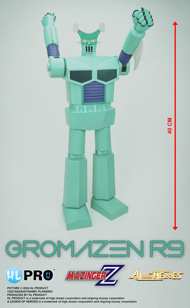 [PREORDER] Mazinger Z Legion of Heroes Vinyl Figure Gromazen R9 40 cm