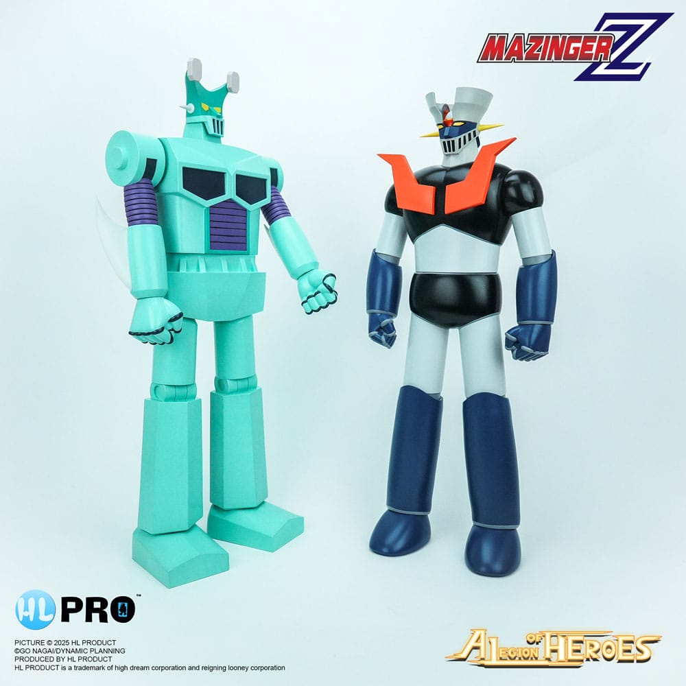 [PREORDER] Mazinger Z Legion of Heroes Vinyl Figure Mazinger Z Silver Color 40 cm