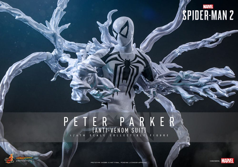 [PREORDER] Spider-Man 2 Video Game Masterpiece Action Figure 1/6 Peter Parker (Anti-Venom Suit) 30 cm