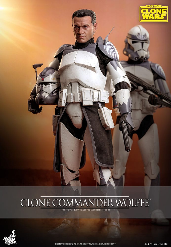 [PREORDER] Star Wars: The Clone Wars Action Figure 1/6 Clone Commander Wolffe 30 cm