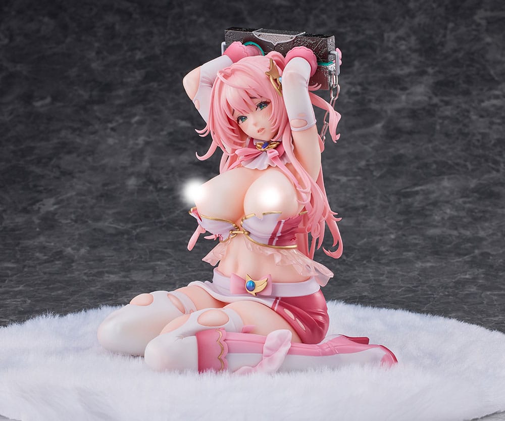 [PREORDER] With the Snap of My Fingers, Forced Ovulation Hypnosis Statue 1/5 Marble, the Heroine of Justice DX Ver. 19 cm
