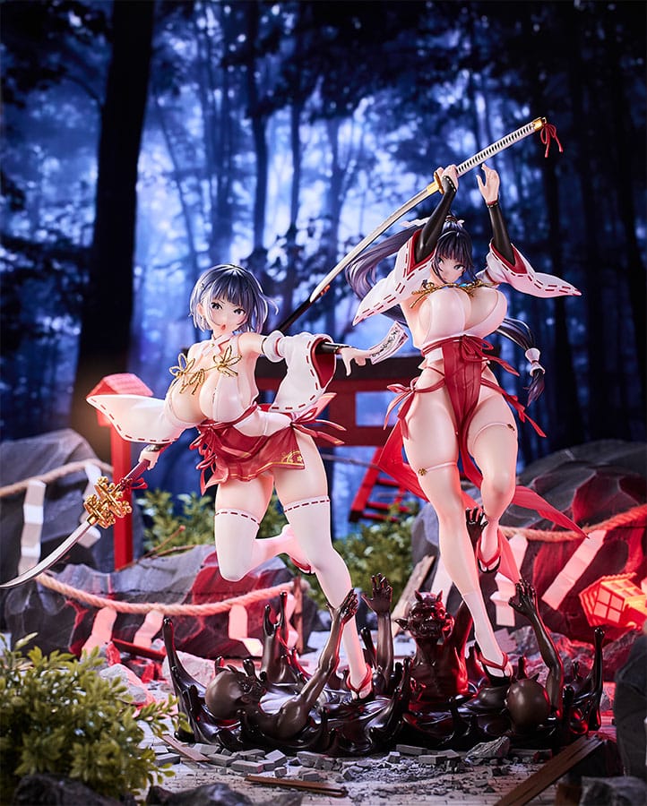 [PREORDER] Original Character Statues 2-Pack 1/6 Sakuya Todo & Iori Todo