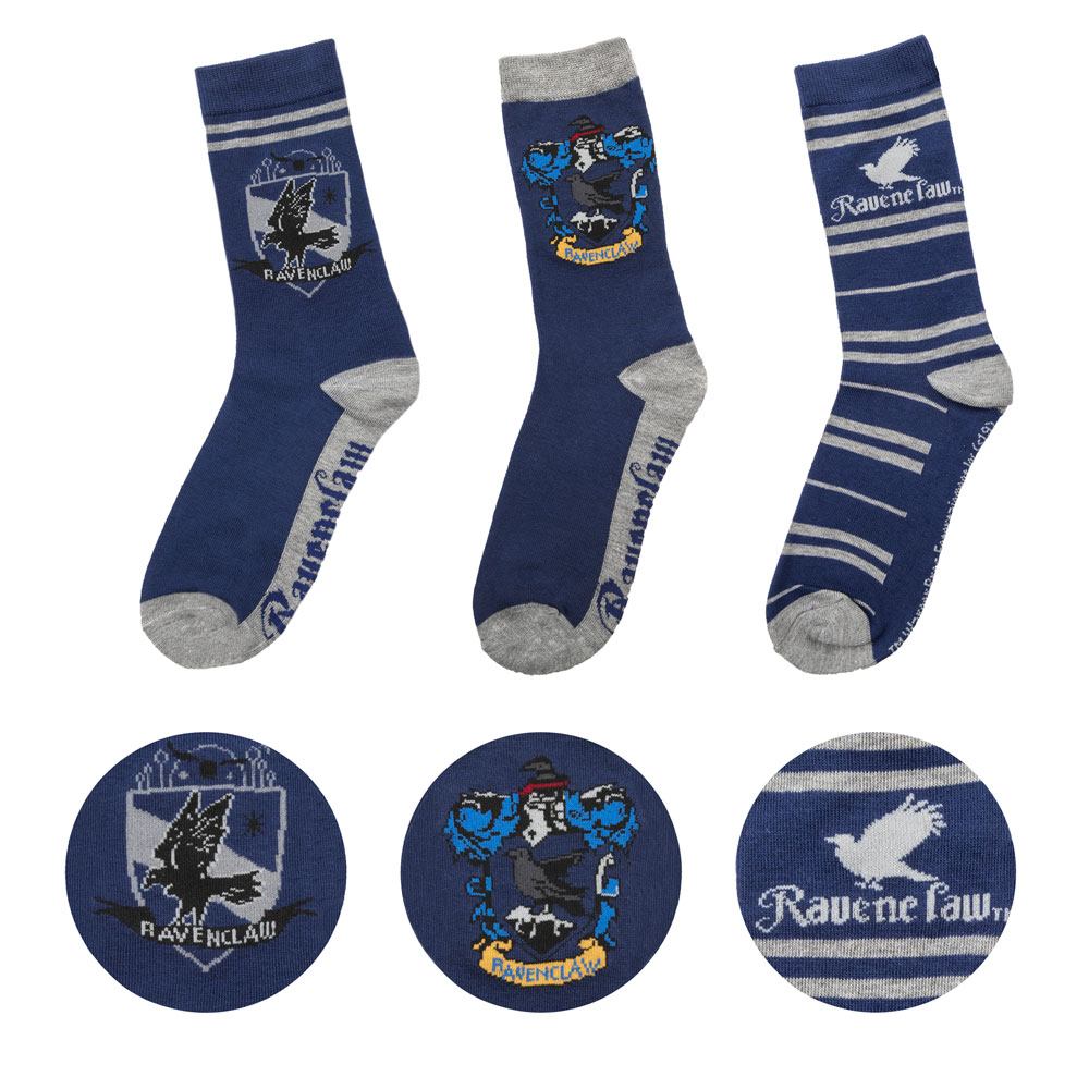 [PREORDER] Harry Potter Socks 3-Pack Ravenclaw