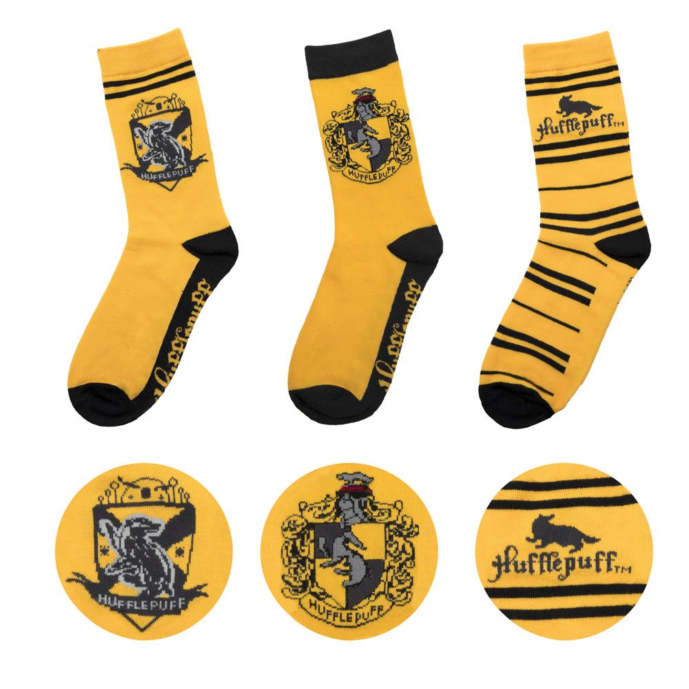 [PREORDER] Harry Potter Socks 3-Pack Hufflepuff