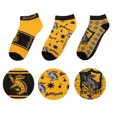 [PREORDER] Harry Potter Ankle Socks 3-Pack Hufflepuff