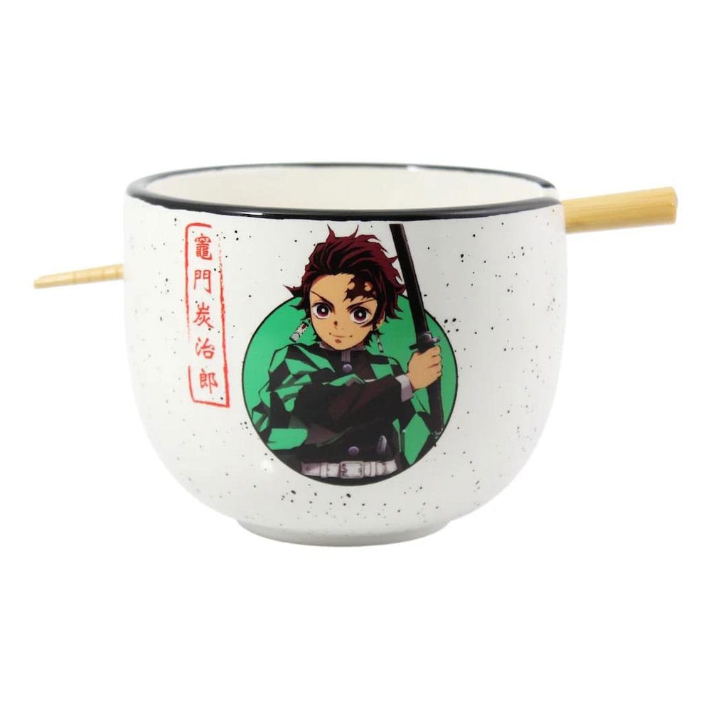 [PREORDER] Demon Slayer Ramen Bowl with Chopsticks Tanjiro 414 ml