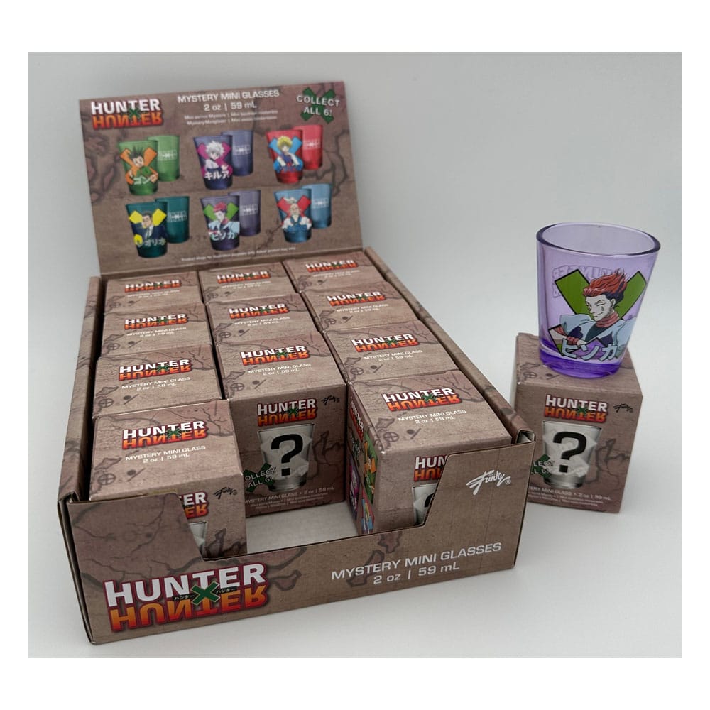 [PREORDER] Hunter x Hunter Shot Glasses Blind Box (12) 59 ml