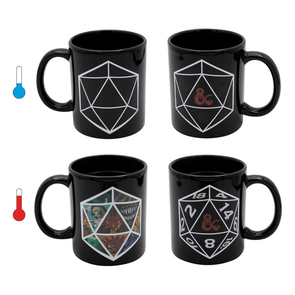 DUNGEONS & DRAGONS - Ceramic Heat changing Mug 320ml