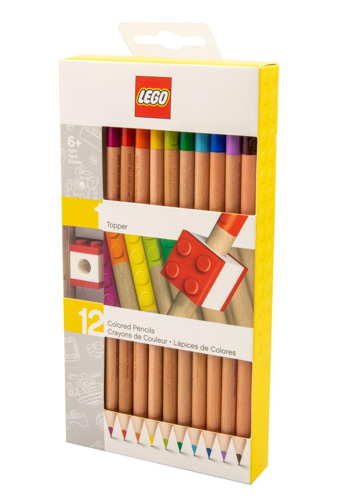 [PREORDER] LEGO Coloured Pencil 12-Pack Topper
