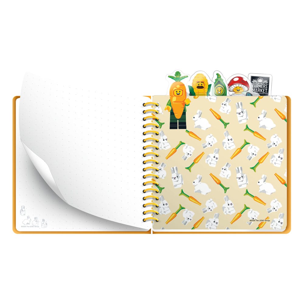 [PREORDER] LEGO Minifigures Tab-Notebook Farmers market