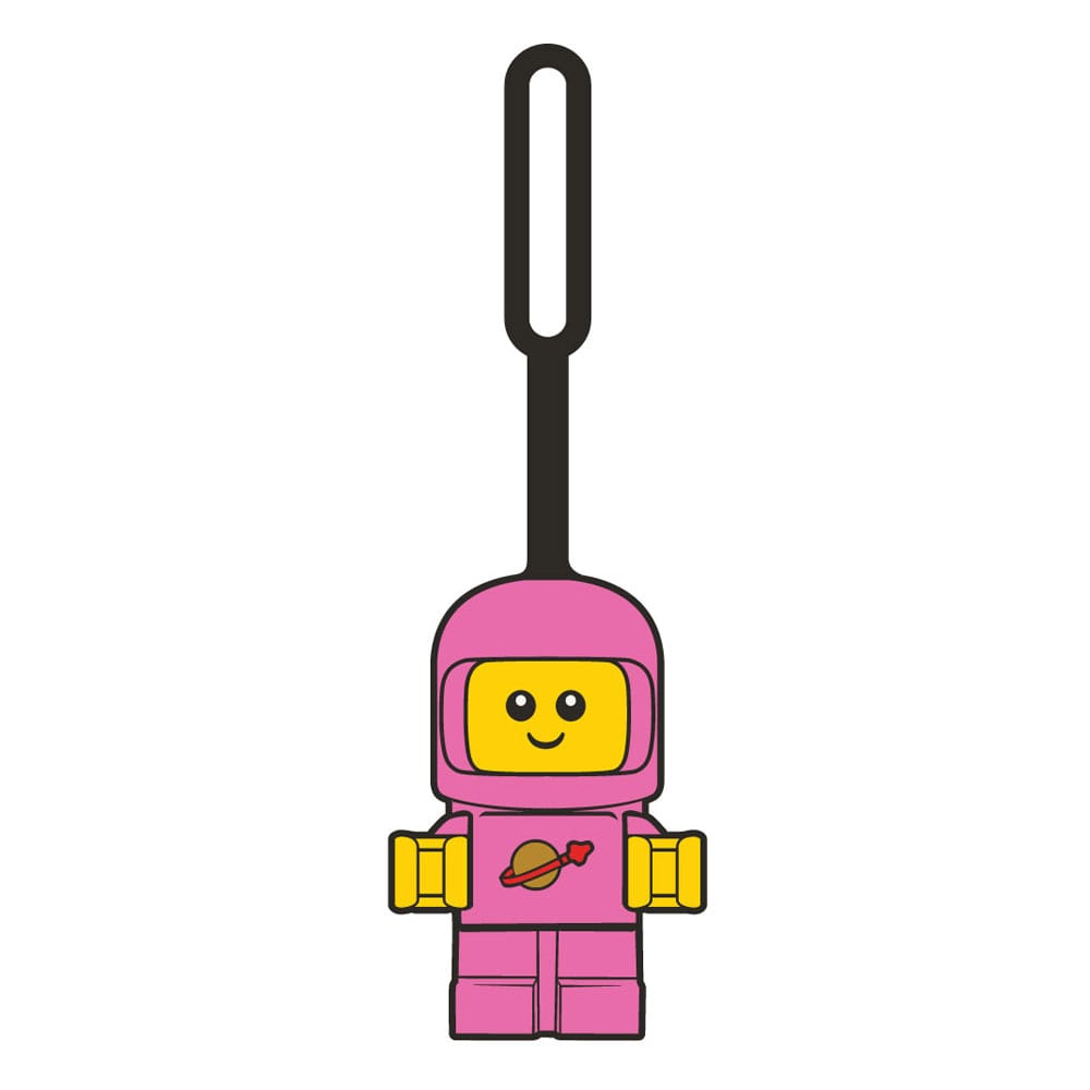 [PREORDER] LEGO Minifigures Luggage tag Spacebaby Pink 10 cm