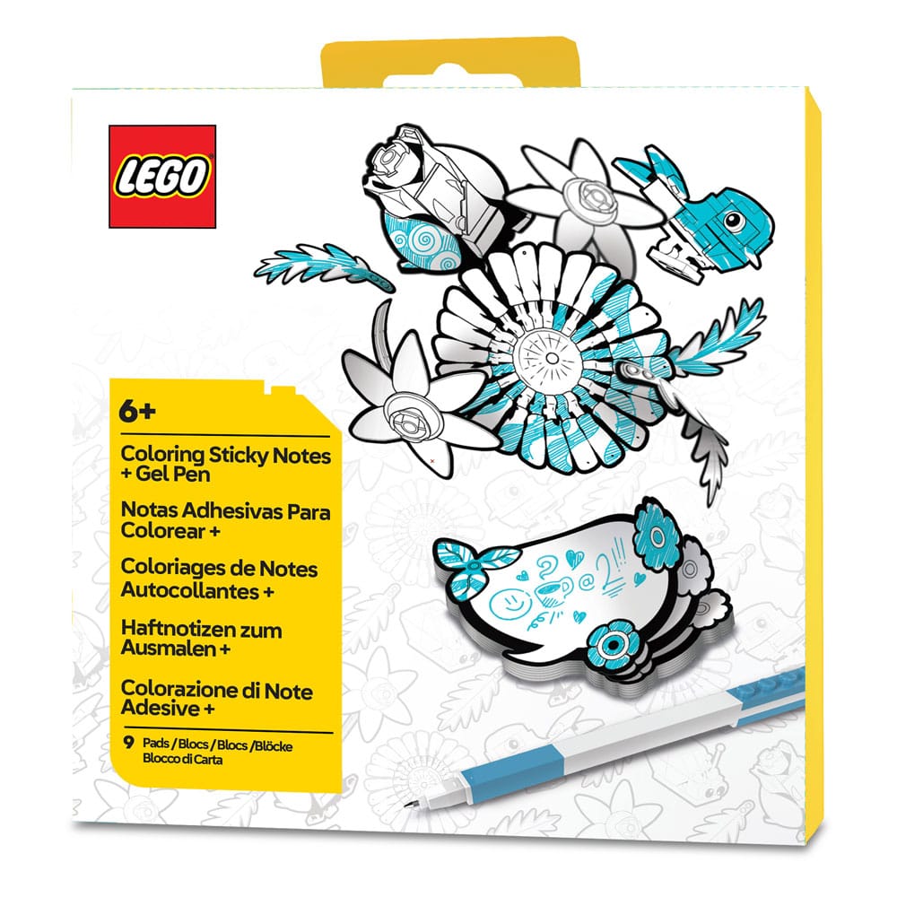 [PREORDER] LEGO Sticky Notes Set with Pen Botanicals