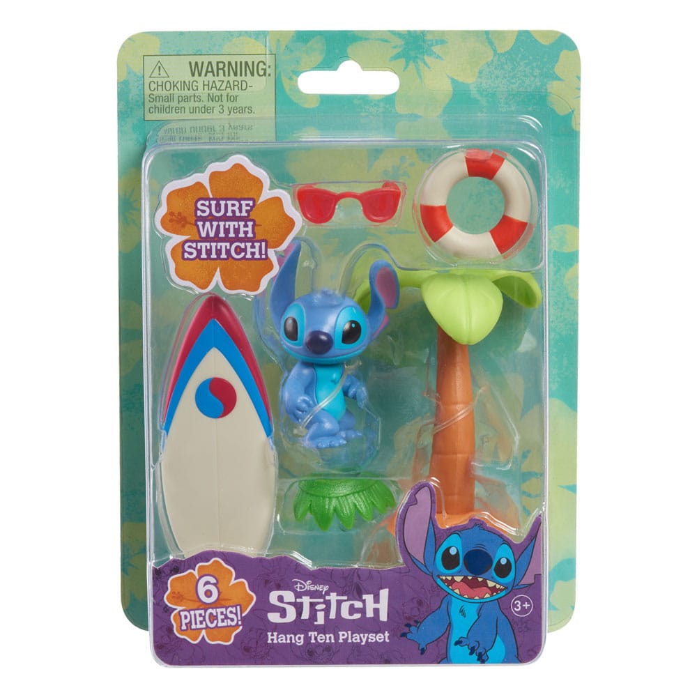 [PREORDER] Lilo & Stitch Mini Figure Playset Hang Ten Stitch 7 cm