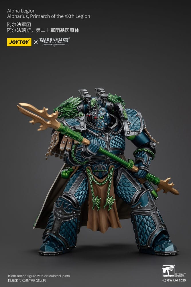 [PREORDER] Warhammer The Horus Heresy Action Figure Alpha Legion Alpharius, Primarch of the XXth Legion 25 cm