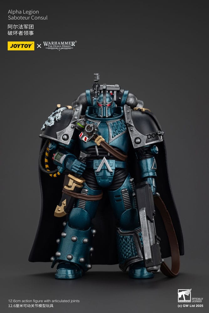 [PREORDER] Warhammer The Horus Heresy Action Figure Alpha Legion Saboteur Consul 20 cm
