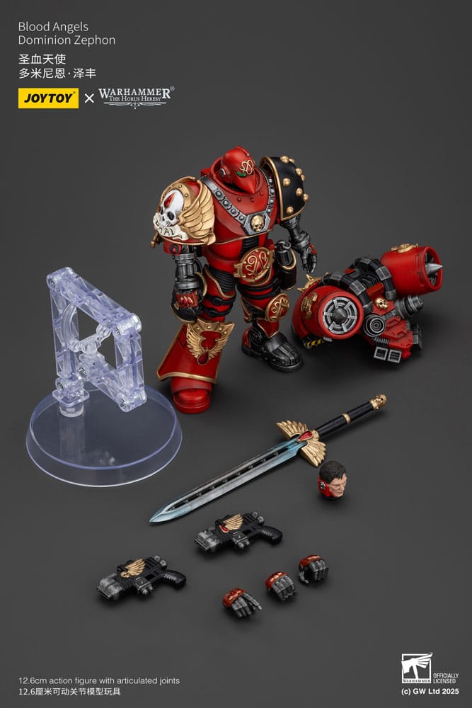 [PREORDER] Warhammer The Horus Heresy Action Figure Blood Angels Dominion Zephon 20 cm