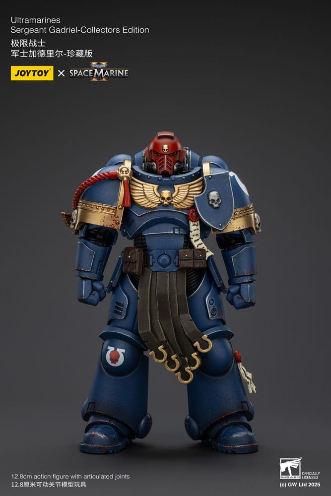 [PREORDER] Warhammer 40,000: Space Marine 2 Action Figure Ultramarines Sergeant Gadriel Collectors Edition 13 cm