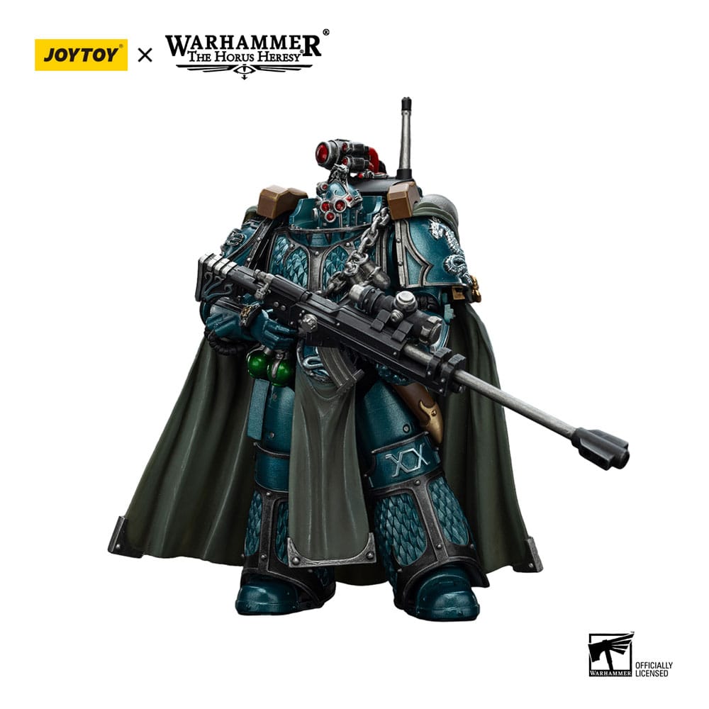 [PREORDER] Warhammer The Horus Heresy Action Figure Alpha Legion Exodus The One who is Many With Sniper Rifle And Power Dagger 20 cm