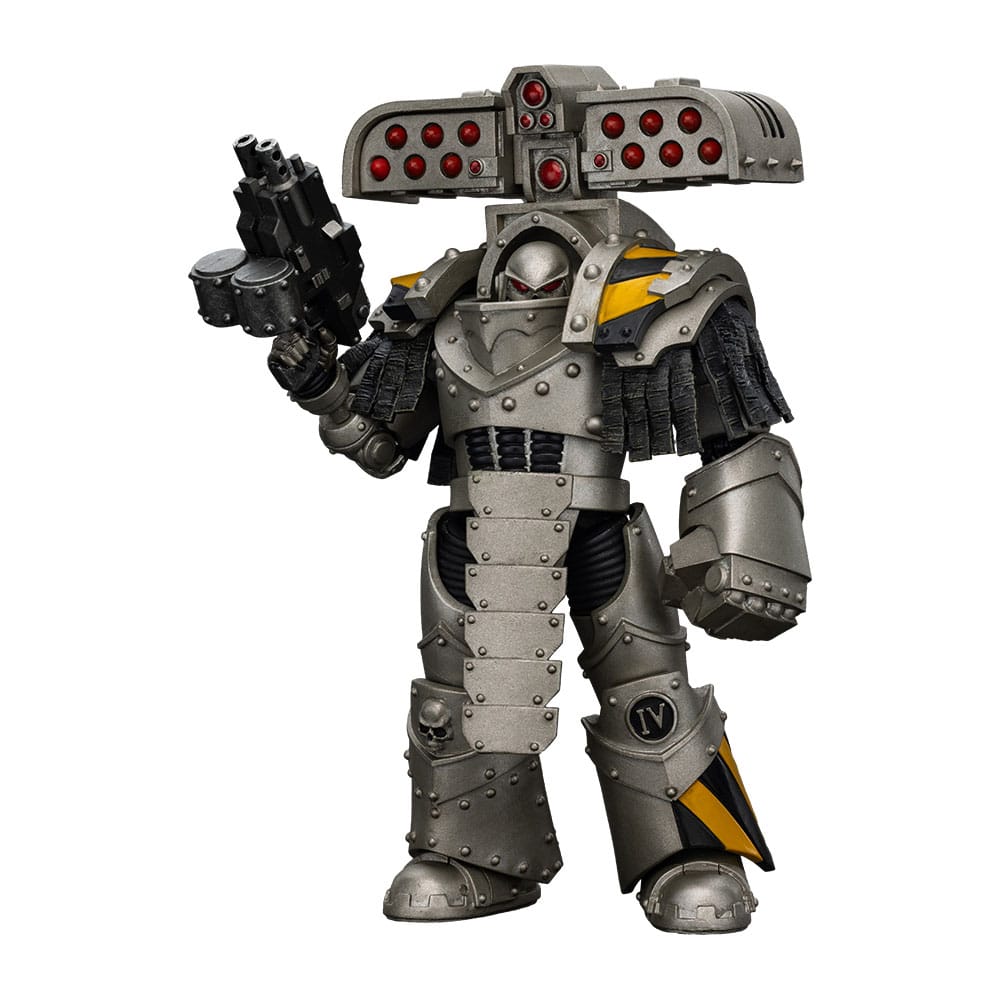 [PREORDER] Warhammer The Horus Heresy Action Figure 1/18 lron Warriors Tyrant Siege Master Terminator with Rocket launcher 14 cm