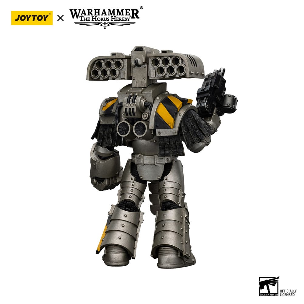 [PREORDER] Warhammer The Horus Heresy Action Figure 1/18 lron Warriors Tyrant Siege Master Terminator with Rocket launcher 14 cm