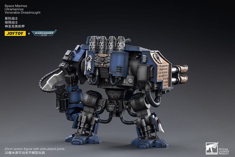 [PREORDER] Warhammer 40k Action Figure 1/18 Space Marines Ultramarines Venerable Dreadnought 19 cm