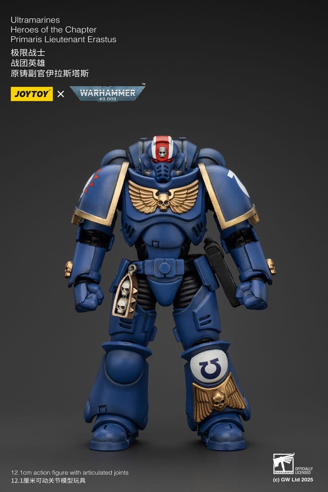 [PREORDER] Warhammer 40k Action Figure 1/18 Ultramarines Heroes of the Chapter Primaris Lieutenant Erastus 20 cm