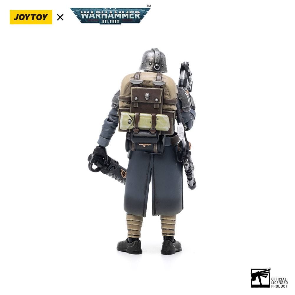 [PREORDER] Warhammer 40k Action Figure 1/18 Death Korps of Krieg Veteran Squad Sergeant 10 cm