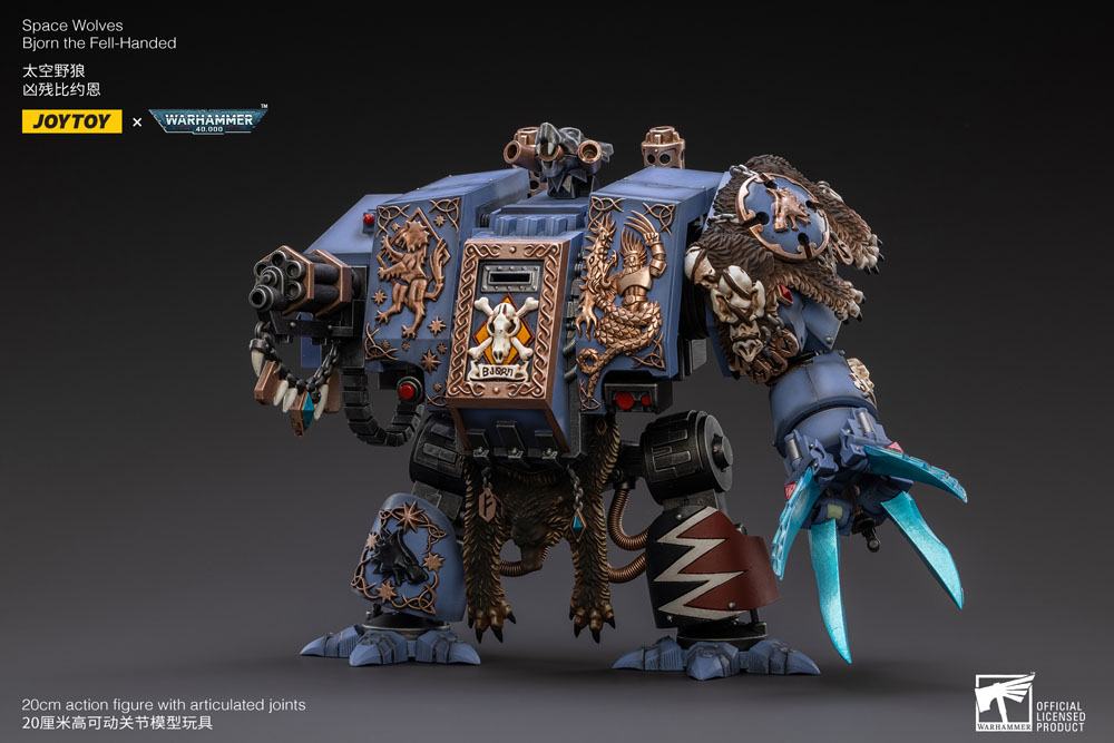 [PREORDER] Warhammer 40k Action Figure 1/18 Space Wolves Bjorn the Fell-Handed 19 cm