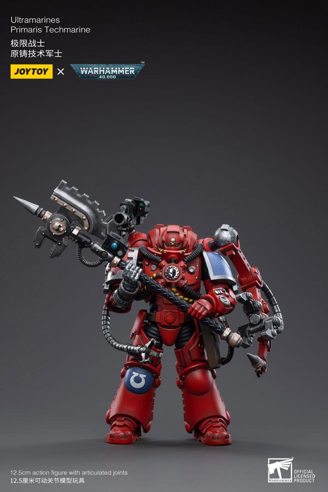 [PREORDER] Warhammer 40k Action Figure 1/18 Ultramarines Primaris Techmarine 12 cm