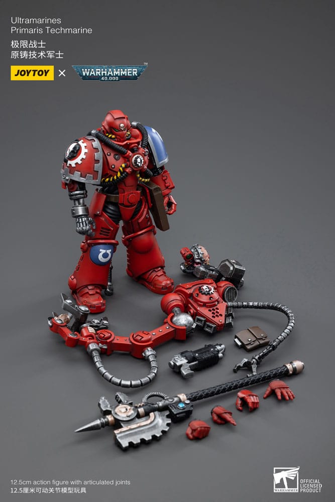 [PREORDER] Warhammer 40k Action Figure 1/18 Ultramarines Primaris Techmarine 12 cm